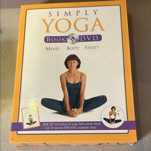 Simply Yoga Book & DVD Set